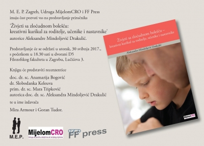 Živjeti sa zloćudnom bole&scaron;ću - predstavljanje novog priručnika Aleksandre Mindoljević Drakulić
