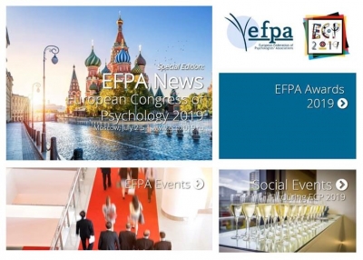 Europski kongres psihologije 2019. - u Moskvi i posebno izdanje EFPA News magazina