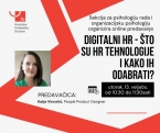 Sekcija za psihologiju rada i organizacijsku psihologiju - najava predavanja 13.2.24.