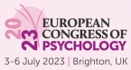 18. Europski kongres psihologije - Brighton 2023.