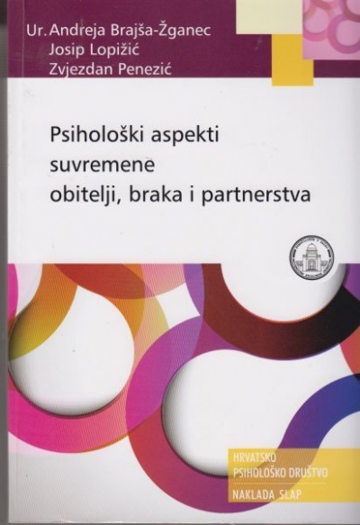 Psiholo&scaron;ki aspekti suvremene obitelji, braka i partnerstva - jo&scaron; uvijek možete kupiti ovu knjigu!