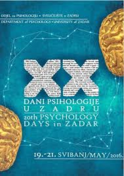 XX. Dani psihologije u Zadru - pozivno pismo